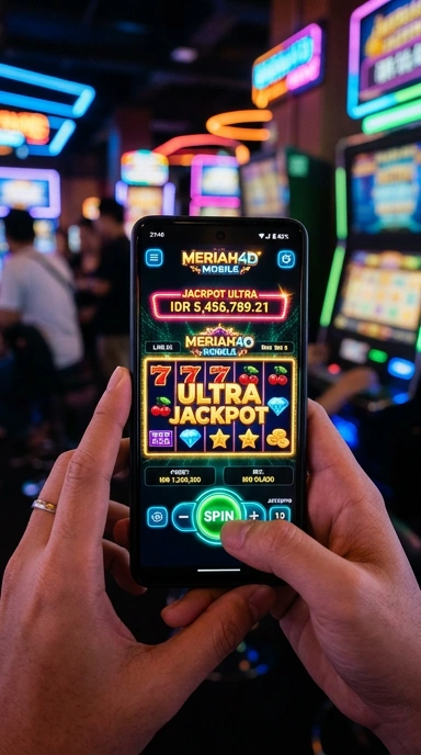 Tangkapan layar kategori aplikasi populer di meriah4d.